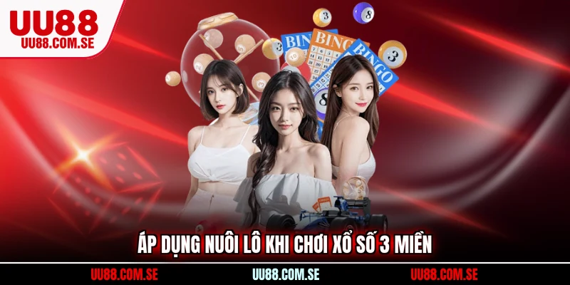 Áp dụng nuôi lô khi chơi xổ số 3 miền